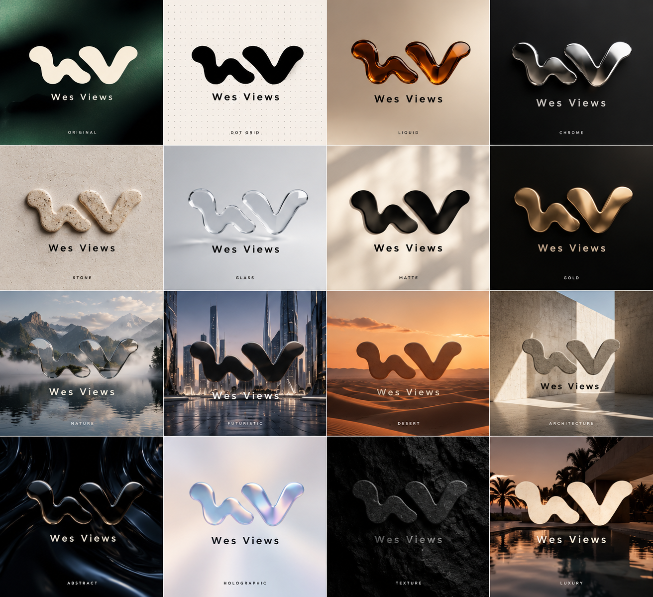 New WV logo variations